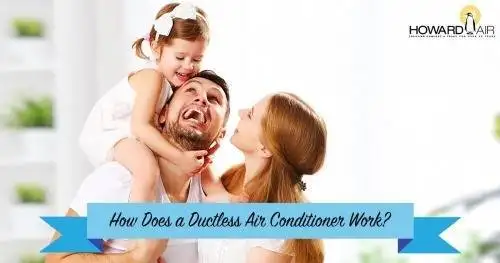 Featured image for post: How Does a Ductless Air Conditioner  (Mini-Split) Work?