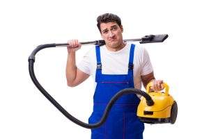 Howard Air - How to Service a Gas Heater: Vacuum Furnace Room