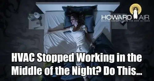 Featured image for post: What to Do if Your Air Conditioner Breaks in the Middle of the Night
